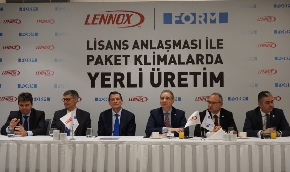 Lennox Paket Klimalar, Form'un Tesislerinde Üretilecek