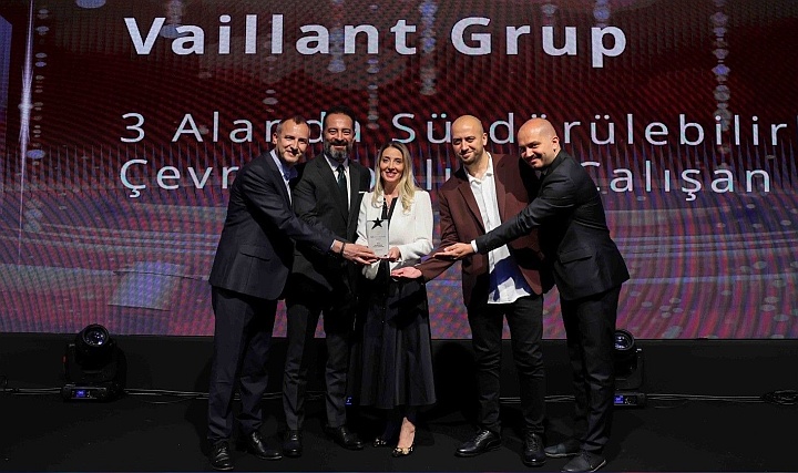 Vaillant Group Türkiye'nin Sürdürülebilirlik Projesine Bir Ödül Daha